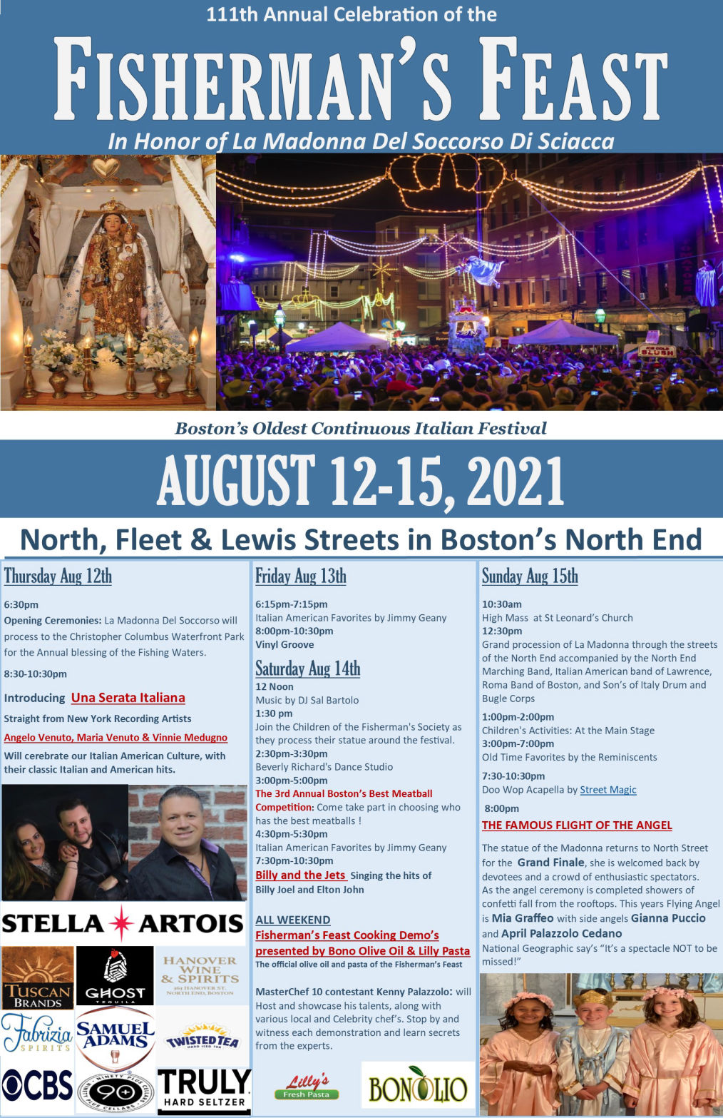 2021 Fisherman's Feast Poster